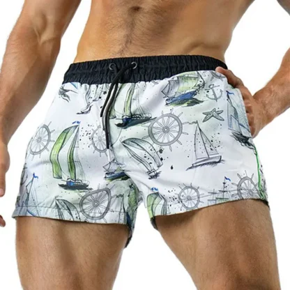 Breathable Quick Dry Casual Swim Shorts - Image 5