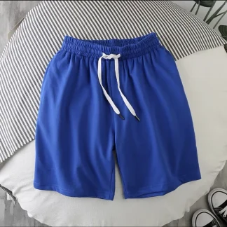 Simple Swim Shorts with Elastic Waist