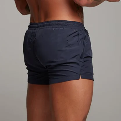 Zip Pocket Elastic Waist Swim Short - Image 5