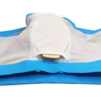 Colorful Stripe Swim Trunks with Drawstring - Image 6