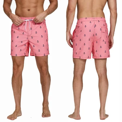 Quick Dry Swim Shorts with Prints - Image 6