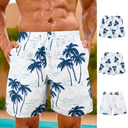 Quick Drying Board Shorts with Prints - Image 2
