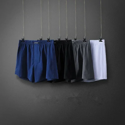 Men's Swim Trunks with Plain Design - Image 5