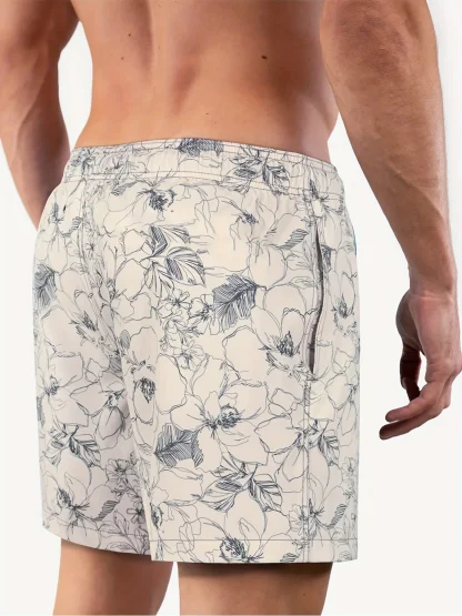Quick-drying Swim Shorts with Drawstring - Image 4