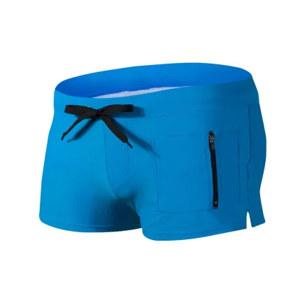 Quick Dry Swim Trunks with Zip Pocket - Image 8