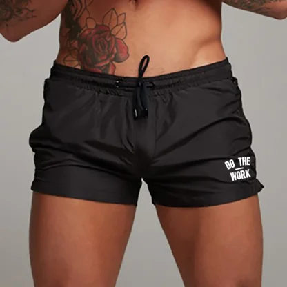 Zip Pocket Elastic Waist Swim Short - Image 6
