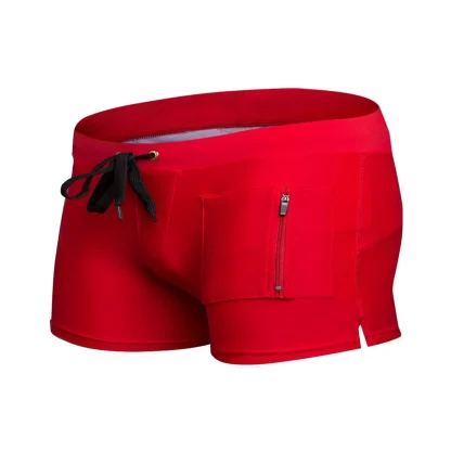 Quick Dry Swim Trunks with Zip Pocket - Image 7