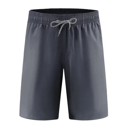 Striped Gradient Board Short with Drawstring - Image 6