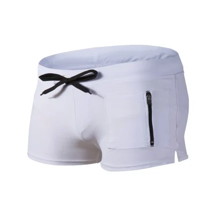 Quick Dry Swim Trunks with Zip Pocket - Image 11