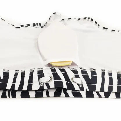 Sexy Swim Trunks with Zebra Pattern - Image 6