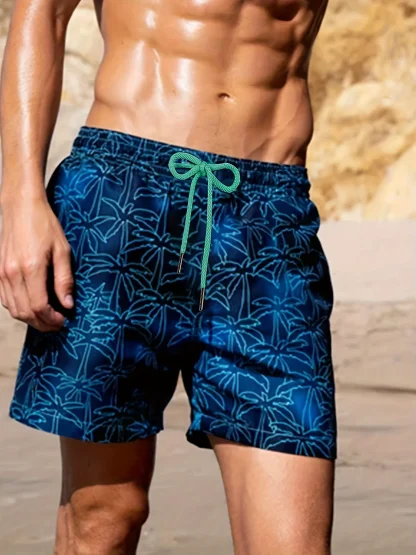 Quick-drying Swim Shorts with Drawstring - Image 10